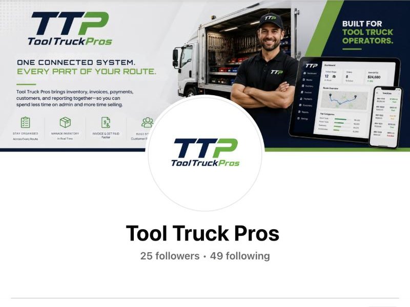 Tool Truck Pros Facebook page